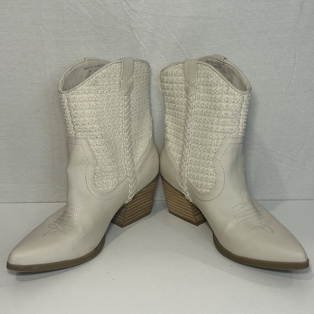 Dolce Vita White Heeled Boots - Picture 3 of 7